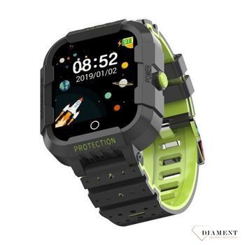 Zegarek smartwatch Rubicon RNCE75 czarny ✓ Bluetooth ✓ licznik kroków ✓ pozycjonowanie zegarka ✓ przycisk SOS✓ Autoryzowany sklep ✓ zegarek sportowy🏃‍♀️ (2).jpg